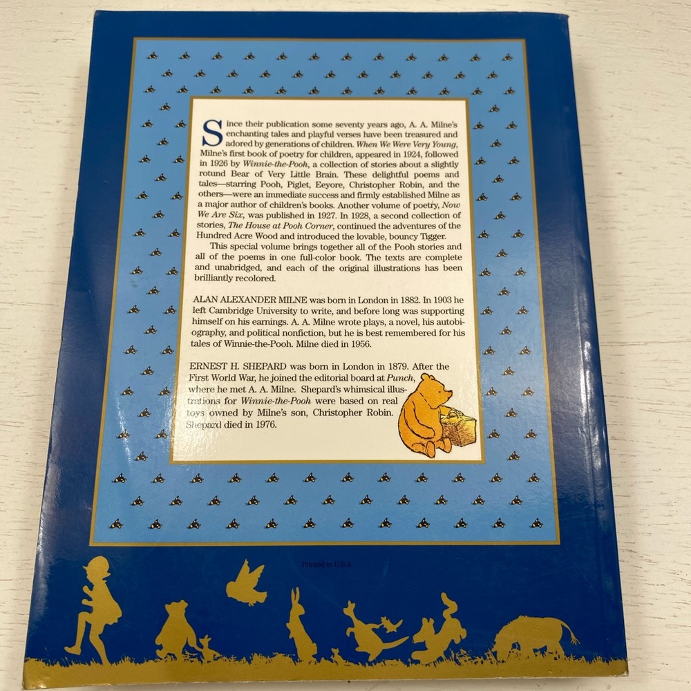 The Complete Tales And Poems Of Winnie-the-pooh Milne & Shepard Book - Picture 4 of 14